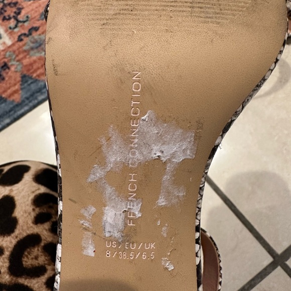 Like new French connection heels - Picture 8 of 11